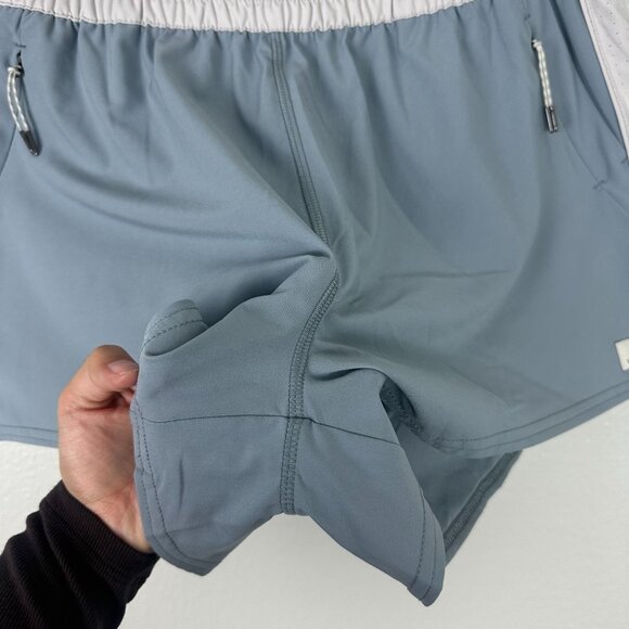 Vuori Women's Dash Short XL Light Blue Pull On Stretch Lightweight Athletic - Picture 4 of 7